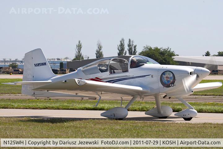 N125WH, 1999 Vans RV-6A C/N 23556, RV-6A CN 23556, N125WH