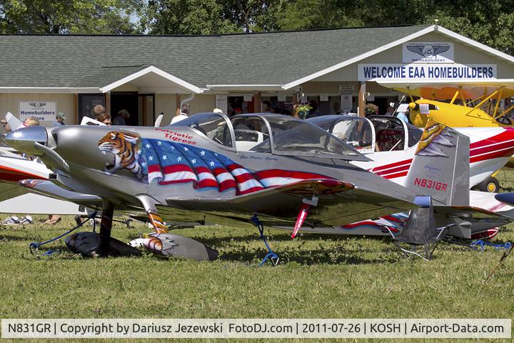 N831GR, Thorp T-18 Tiger C/N 831, Thorp T-18 CN 831, N831GR