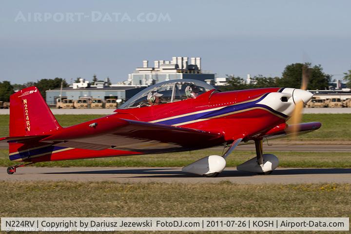 N224RV, 1999 Vans RV-4 C/N 1779, Vans RV-4 CN 1779, N224RV