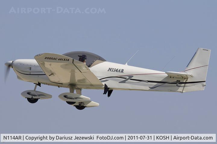 N114AR, Zenith CH-601 XL Zodiac C/N 6-5106, Zenith Zodiac 601XLB CN 6-5106, N114AR