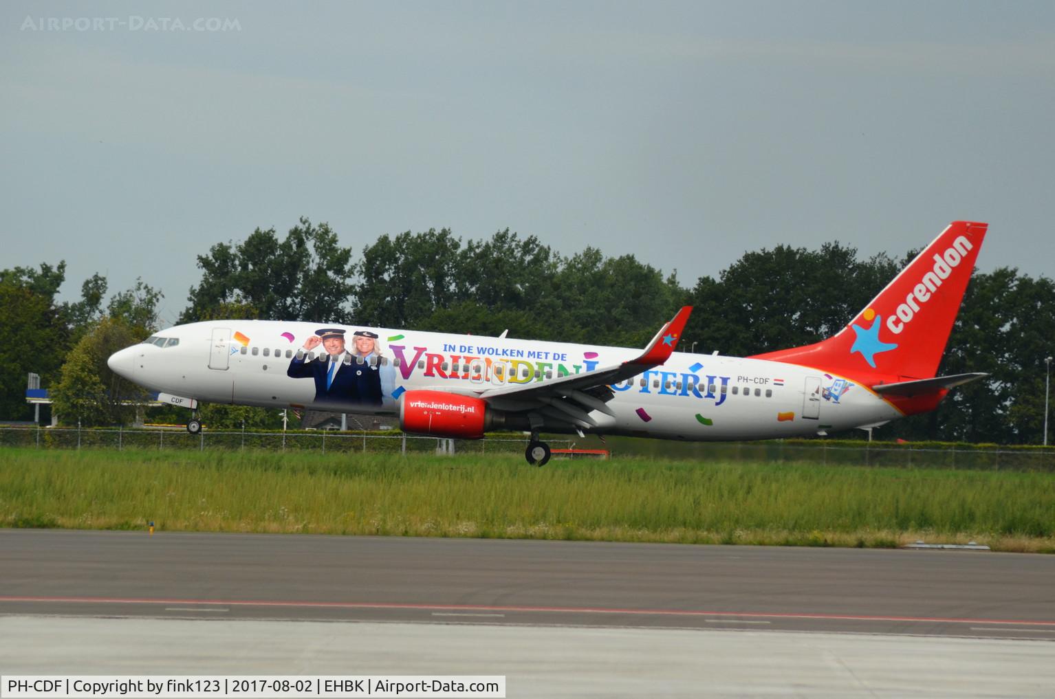 PH-CDF, 1999 Boeing 737-804 C/N 28227, CORENDON 737
