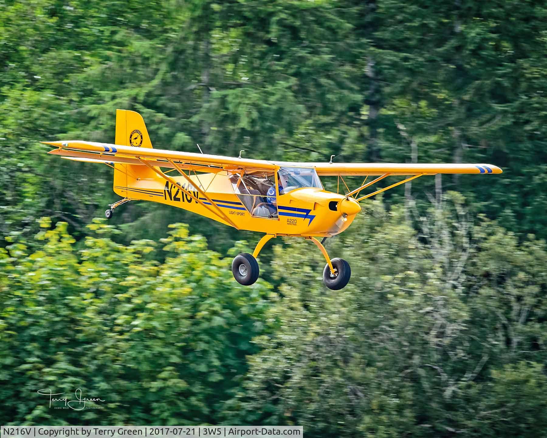 N216V, 2012 Aeropro CZ A220 C/N 35212, 2017 North Cascades Vintage Aircraft Museum Fly-In