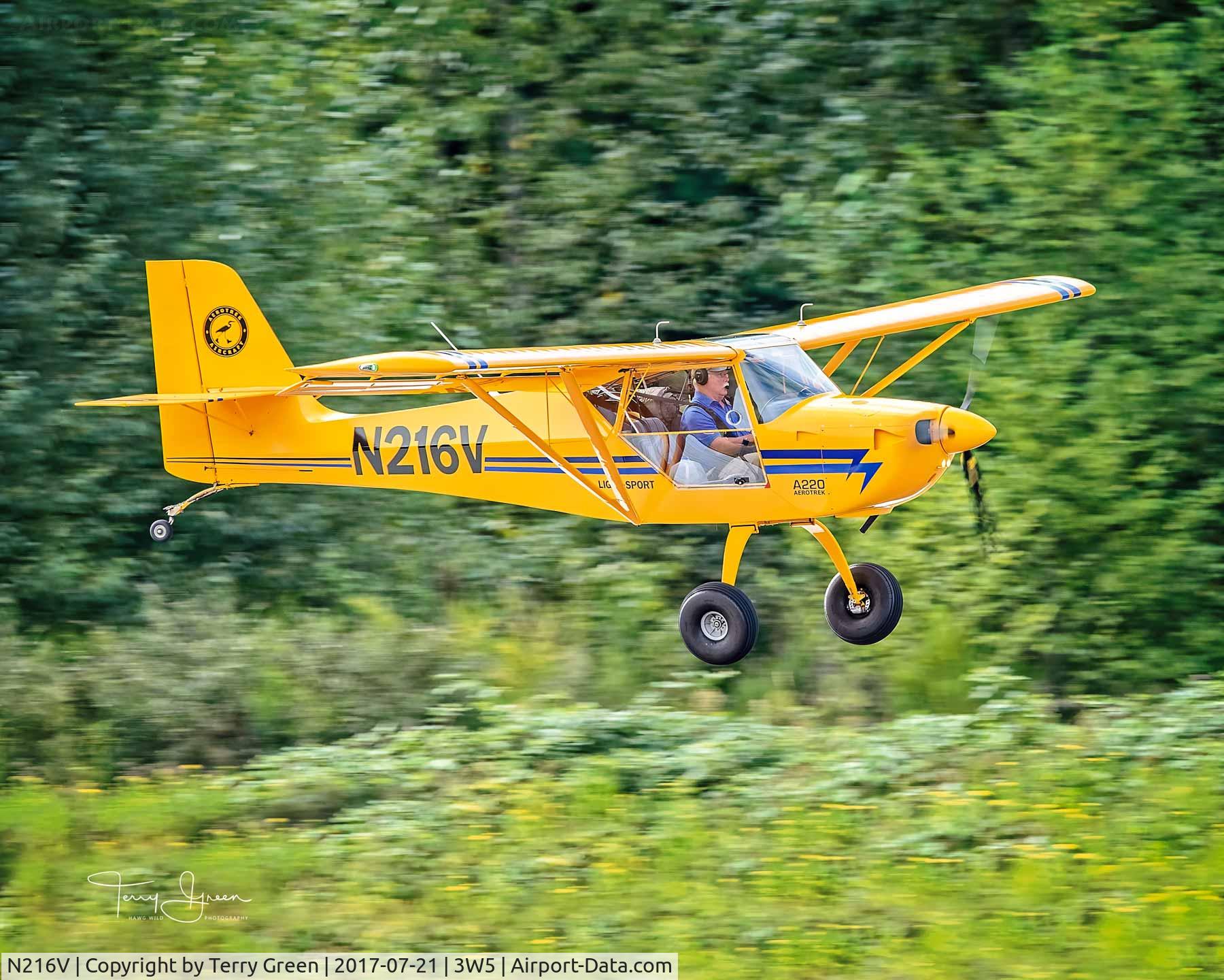 N216V, 2012 Aeropro CZ A220 C/N 35212, 2017 North Cascades Vintage Aircraft Museum Fly-In