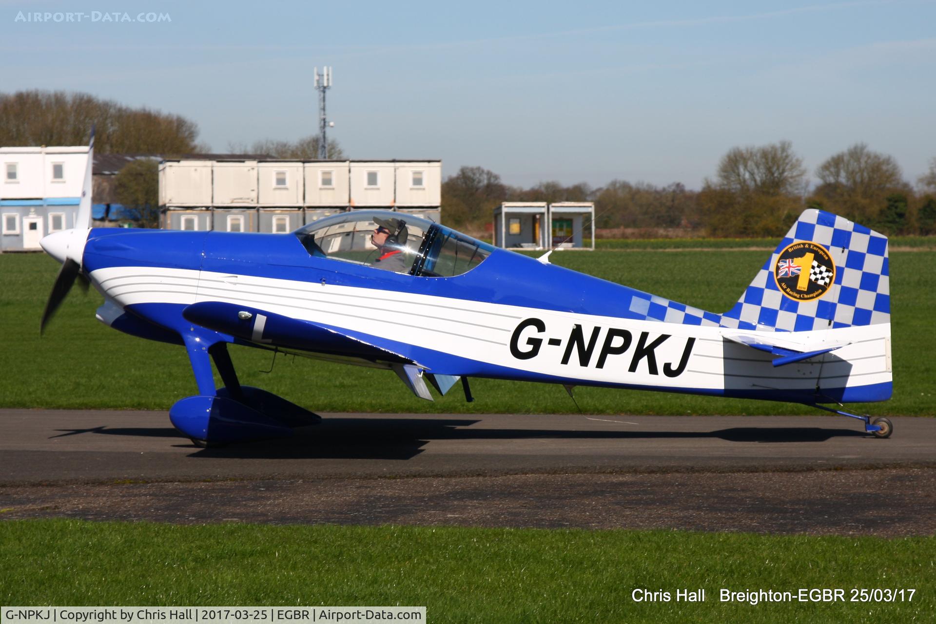 G-NPKJ, 1998 Vans RV-6 C/N PFA 181-13138, at Breighton