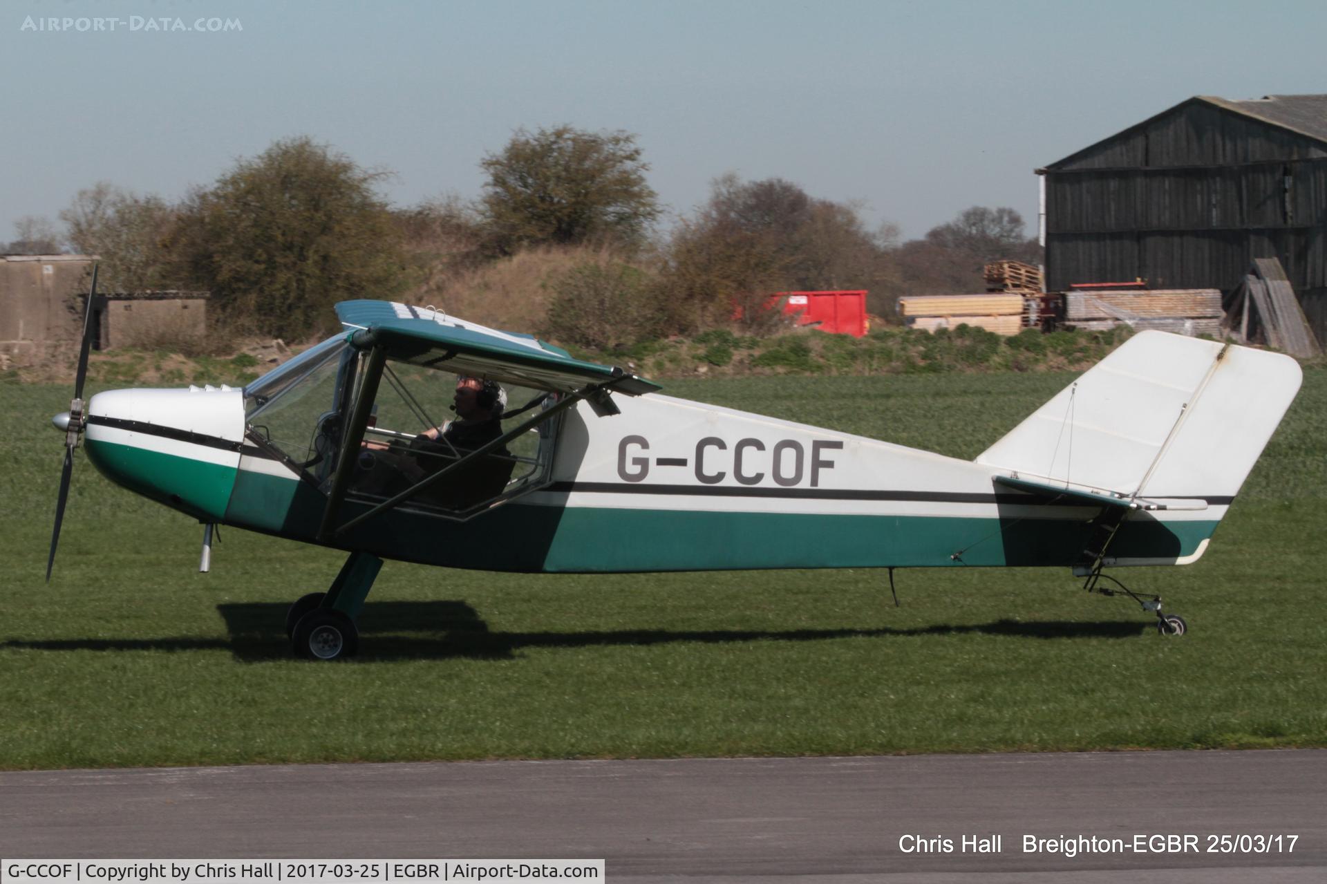 G-CCOF, 2004 Rans S-6ESA Coyote II C/N PFA 204-14037, at Breighton