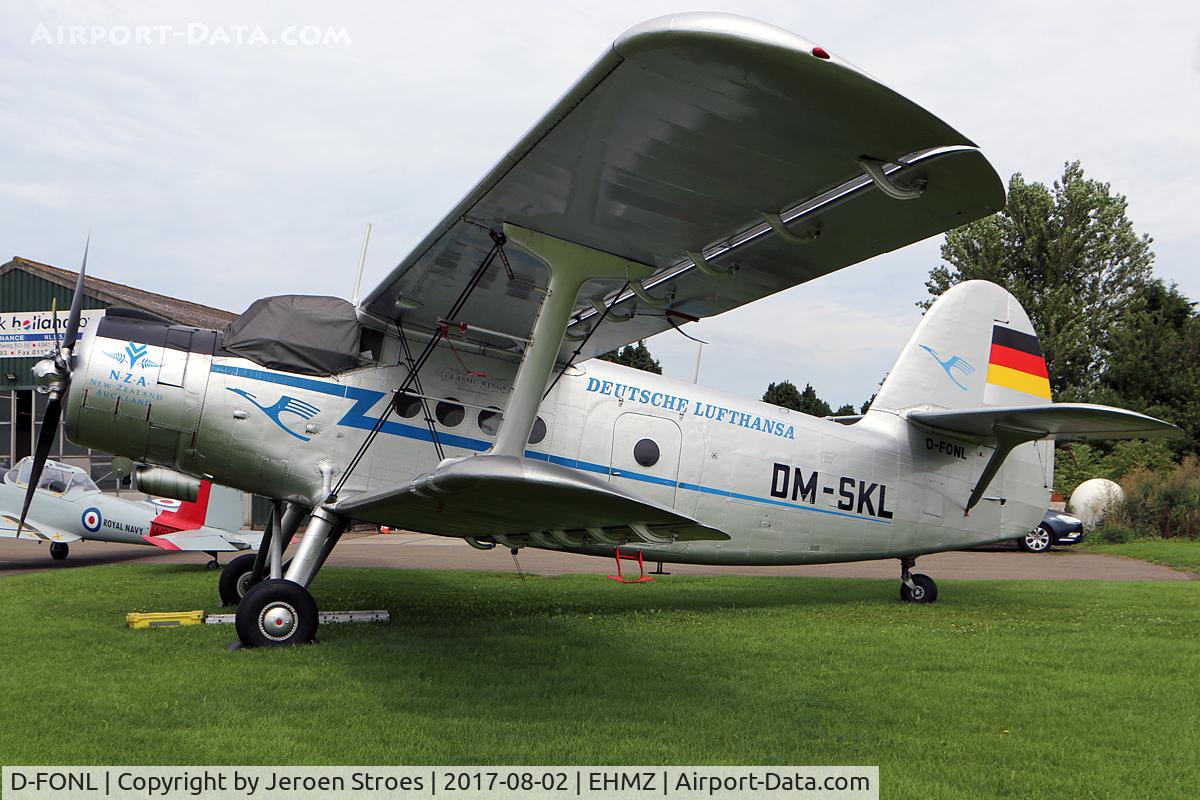 D-FONL, 1957 Antonov An-2T C/N 17802, EHMZ