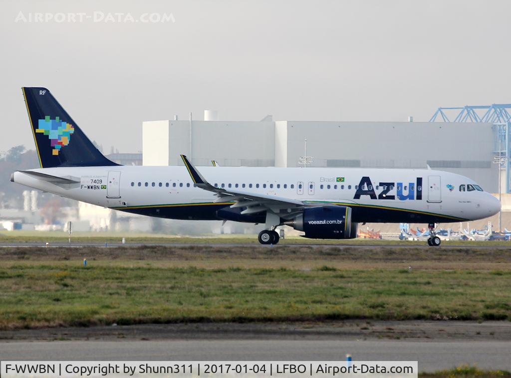 F-WWBN, 2016 Airbus A320-251N C/N 7409, C/n 7409 - To be PR-YRF