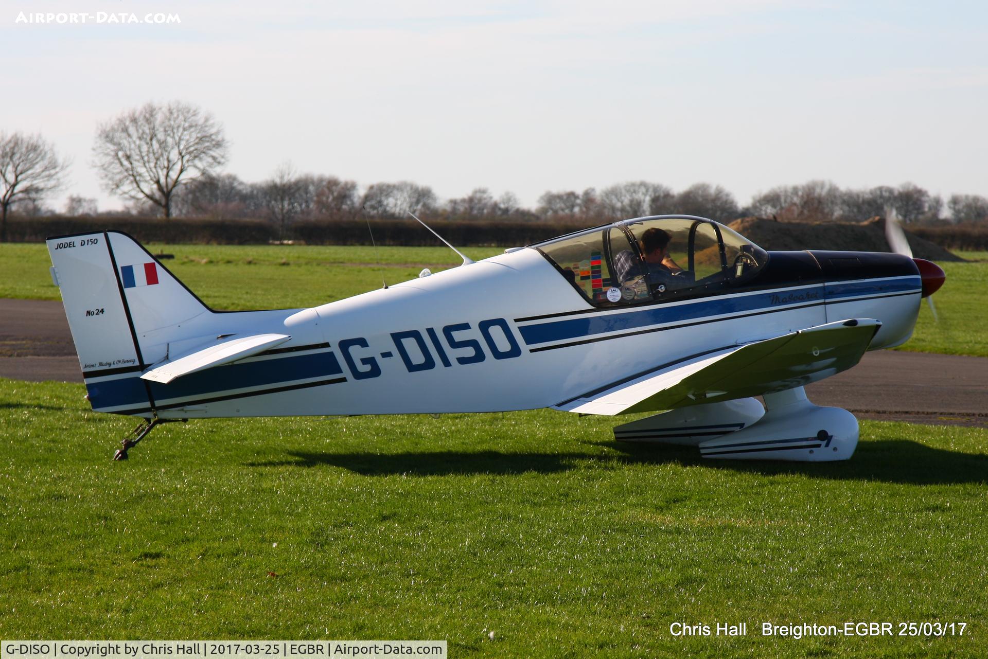 G-DISO, 1963 SAN Jodel D-150 Mascaret C/N 24, at Breighton