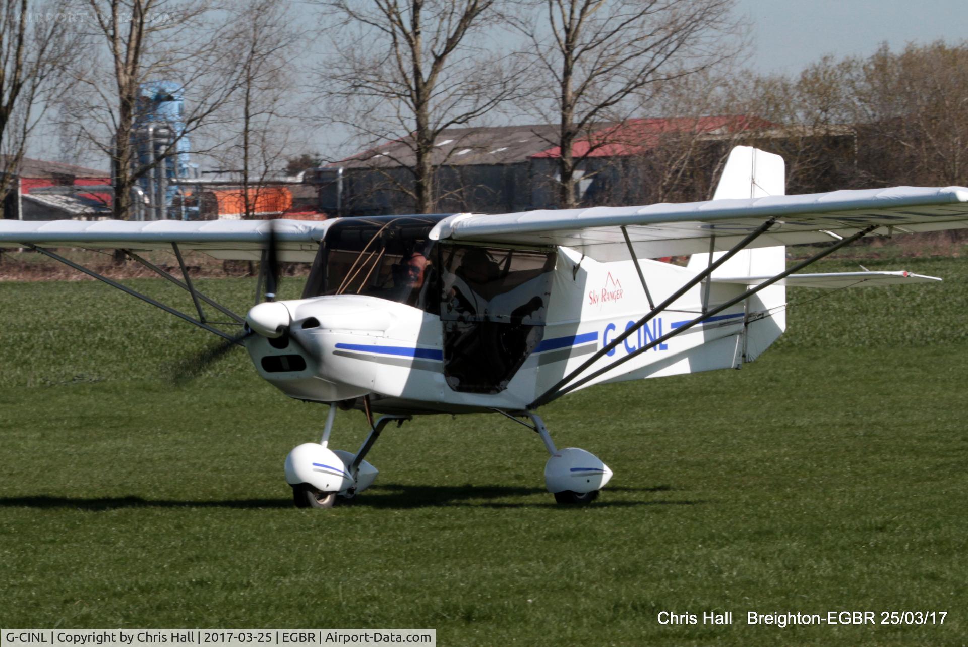 G-CINL, 2015 Skyranger Swift 912S(1) C/N BMAA/HB/647, at Breighton