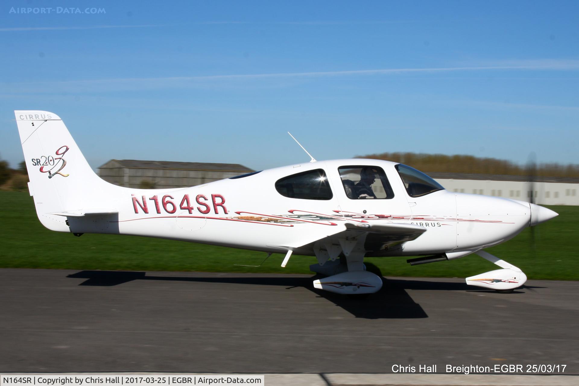 N164SR, 2007 Cirrus SR20 G2 C/N 1763, at Breighton