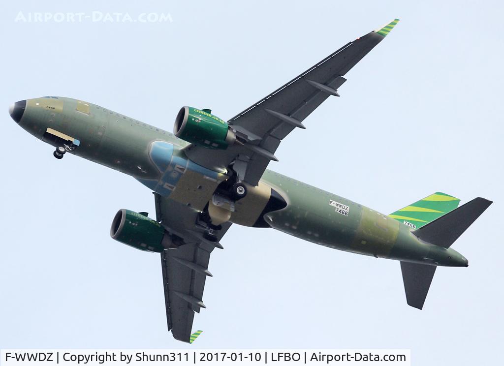 F-WWDZ, 2016 Airbus A320-251N C/N 7466, C/n 7466 - For Garuda Citylink