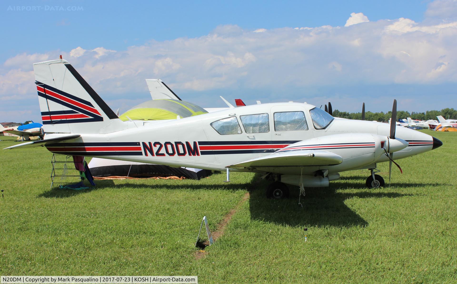 N20DM, 1973 Piper PA-23-250 Aztec C/N 27-7305066, Piper PA-23-250