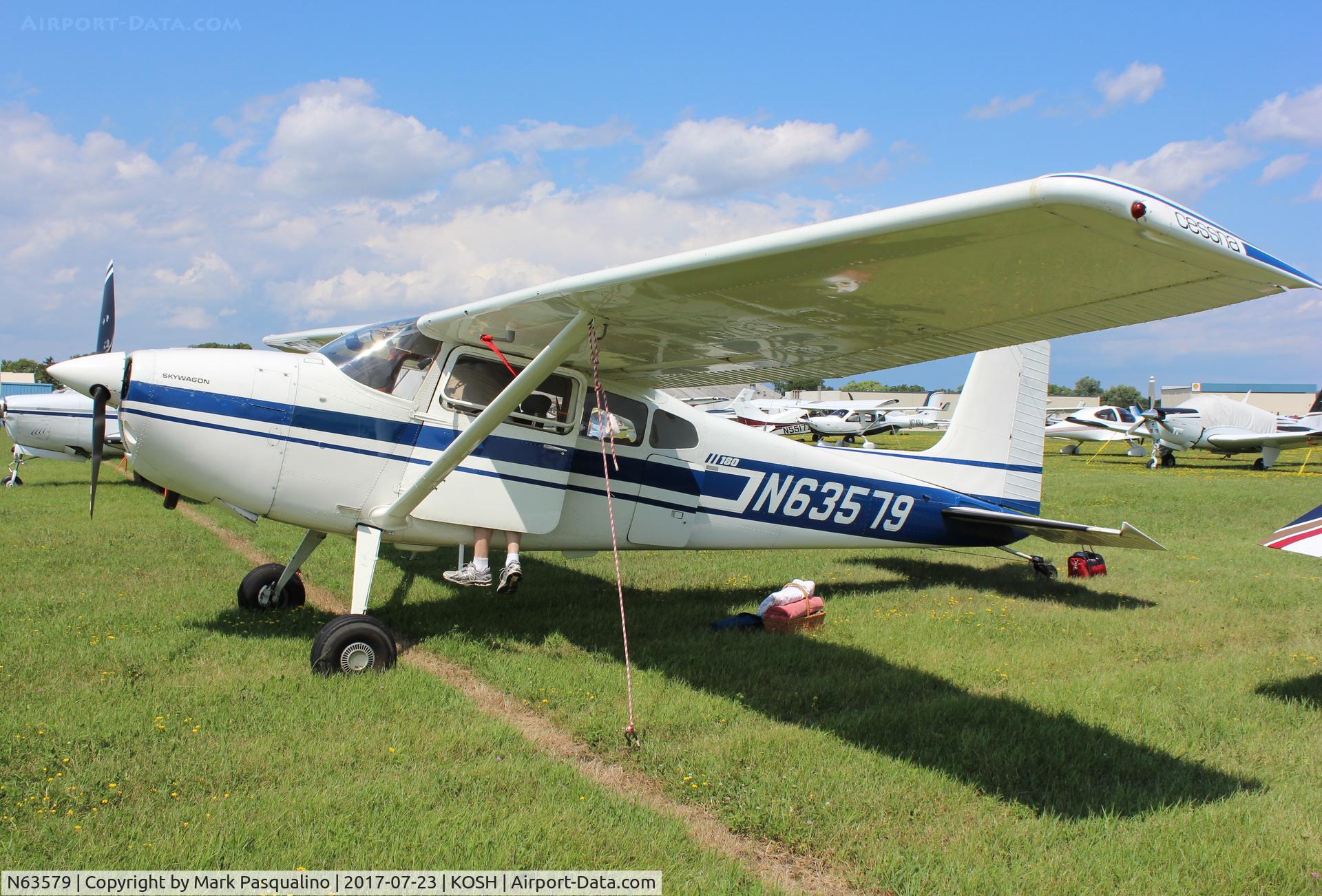 N63579, 1977 Cessna 180K Skywagon C/N 18052855, Cessna 180K