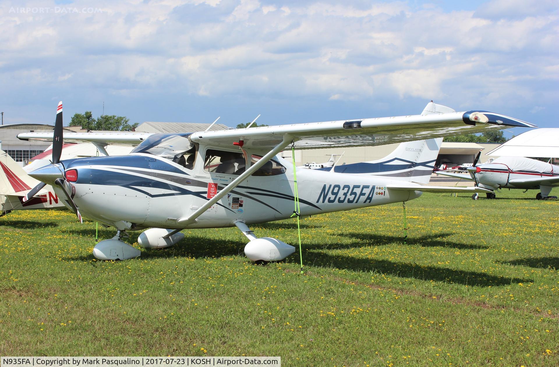 N935FA, 2007 Cessna 182T Skylane C/N 18281935, Cessna 182T