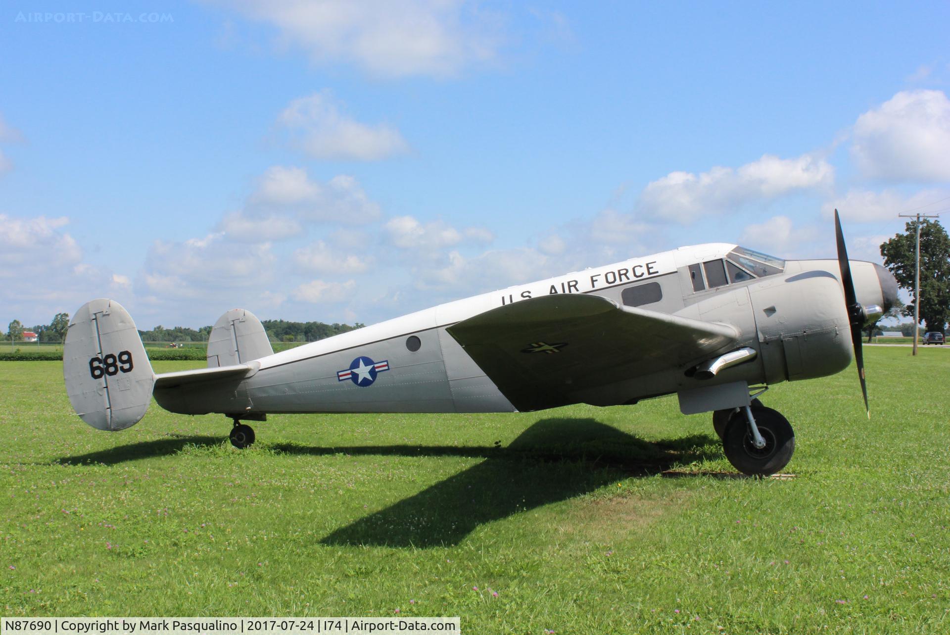 N87690, Beech C-45H Expeditor C/N AF-528, Beech C-45H