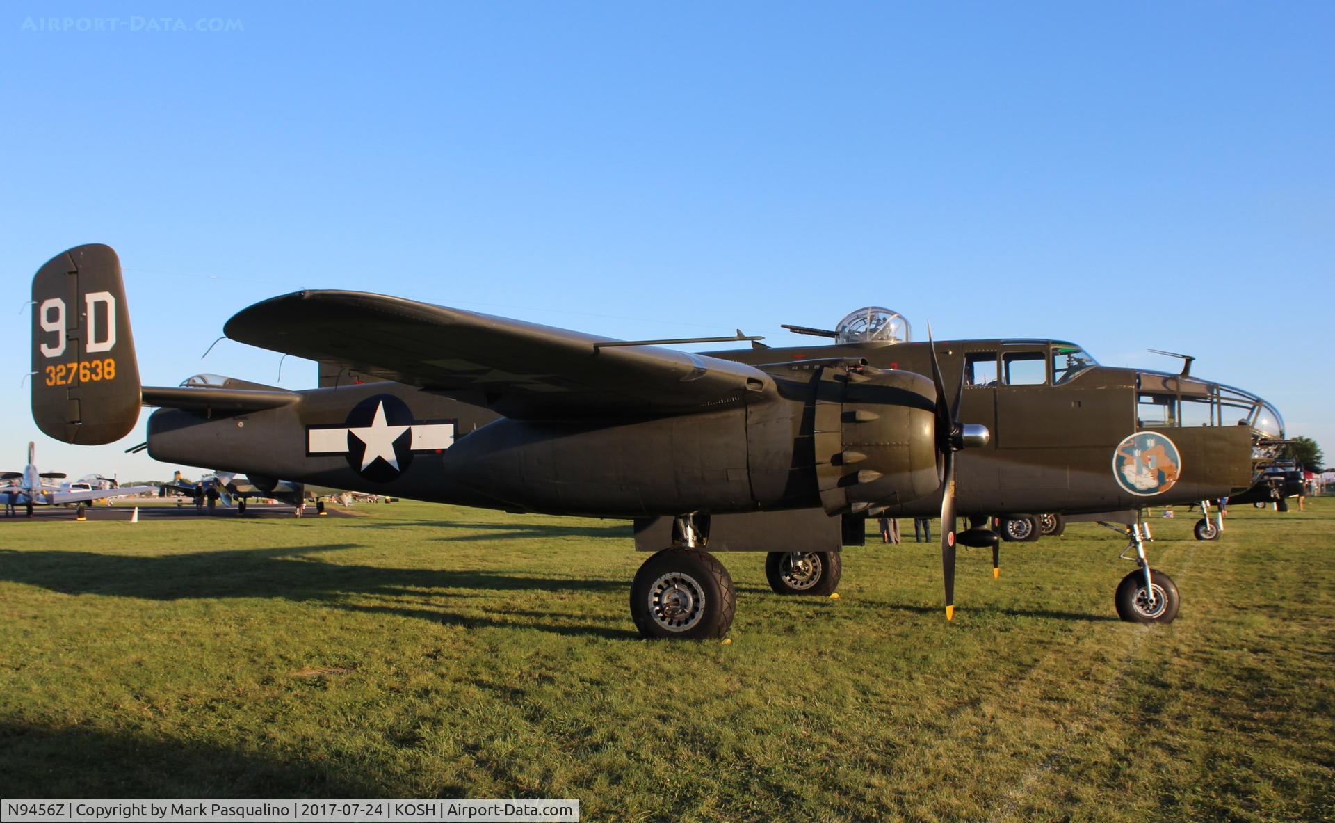 N9456Z, 1943 North American TB-25N Mitchell C/N 108-33214, North American TB-25N