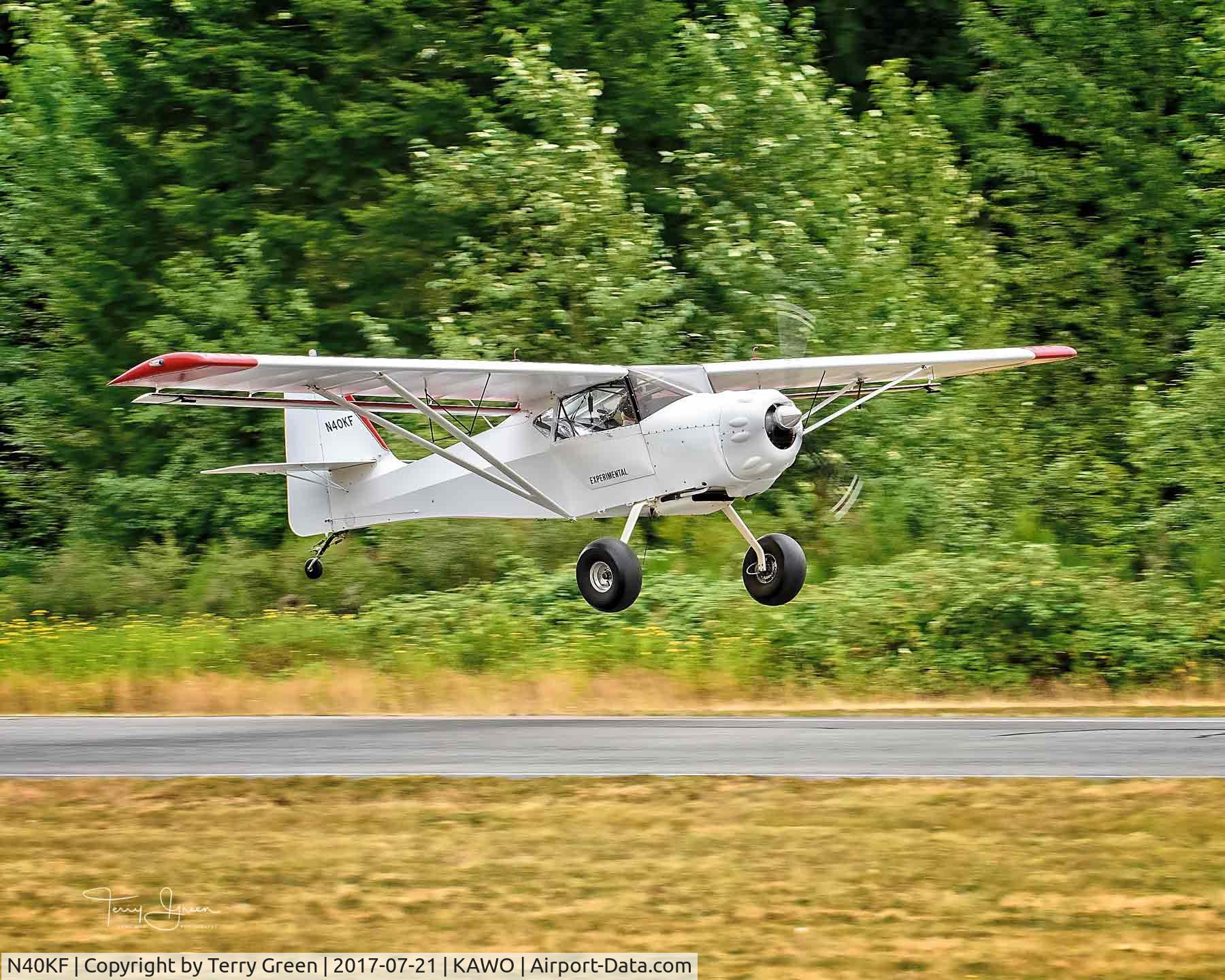N40KF, Skystar Kitfox Model 4 C/N 1563, 2017 North Cascades Vintage Aircraft Museum Fly-In