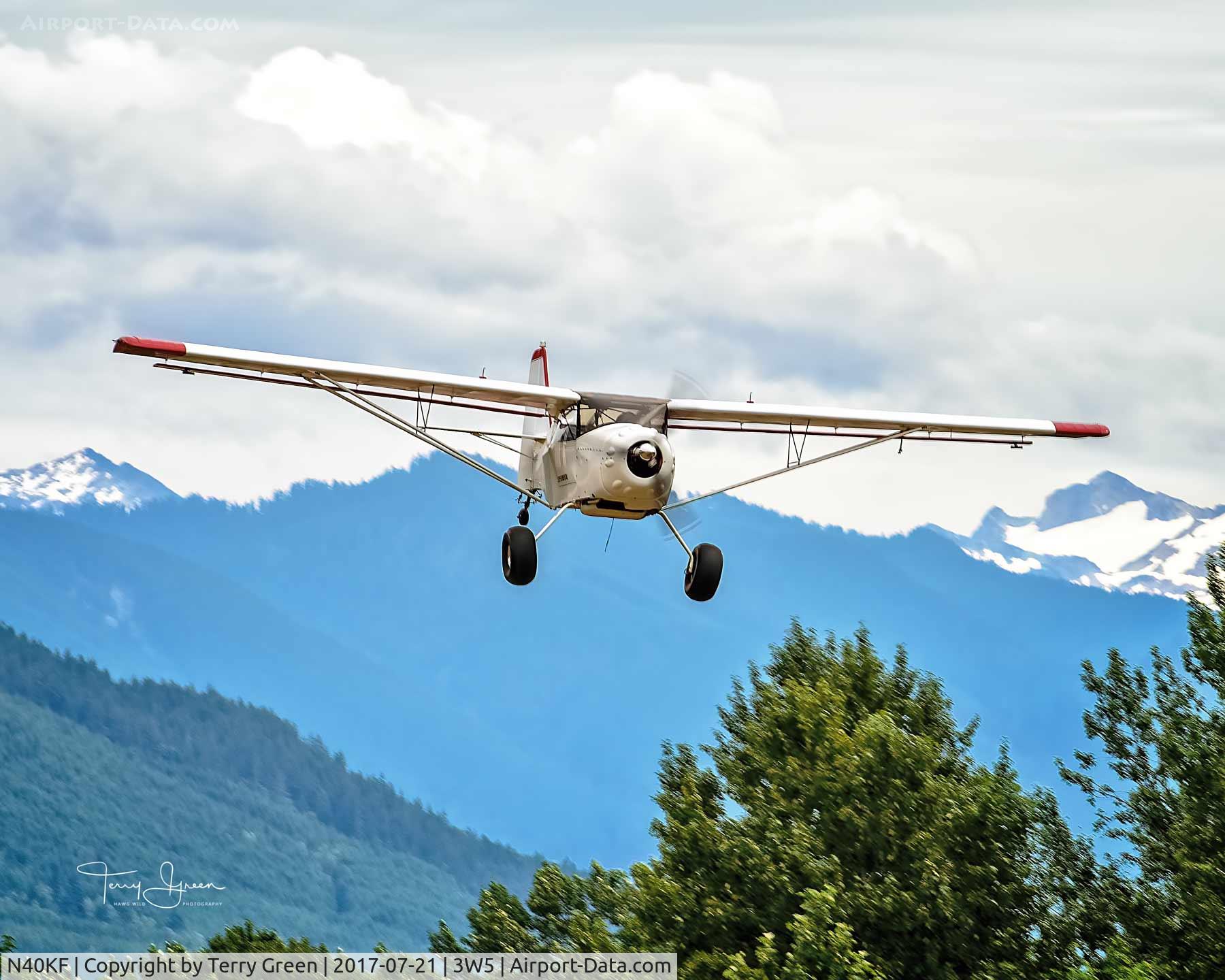 N40KF, Skystar Kitfox Model 4 C/N 1563, 2017 North Cascades Vintage Aircraft Museum Fly-In