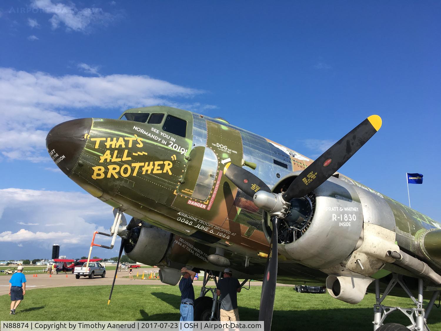 N88874, 1944 Douglas DC3C (C-47A) C/N 12693, 1944 Douglas DC-3, c/n: 12693