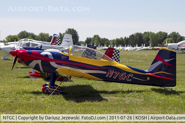 N7GC, 2003 Vans RV-8 C/N 80443, RV-8  CN 80443, N7GC
