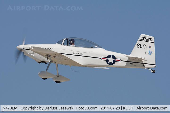 N470LM, 2008 Vans RV-8 C/N 80070, RV-8 CN 80070, N470LM