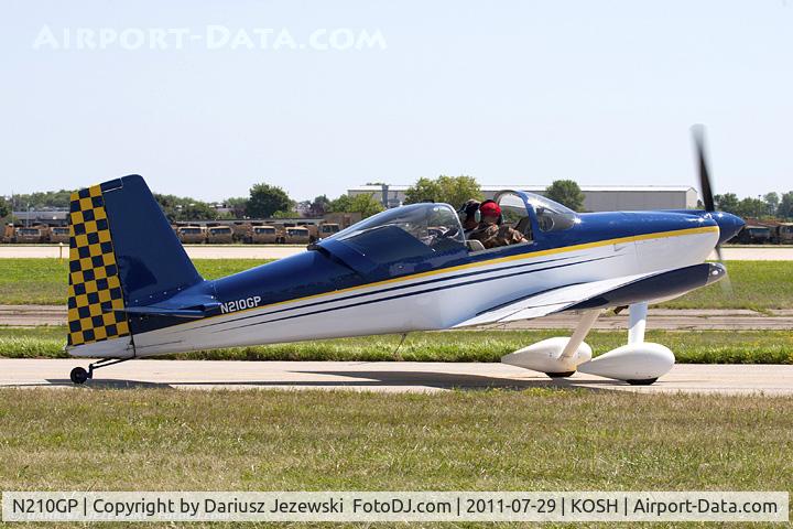 N210GP, 2004 Vans RV-6 C/N 60578, RV-6 CN 60578, N210GP