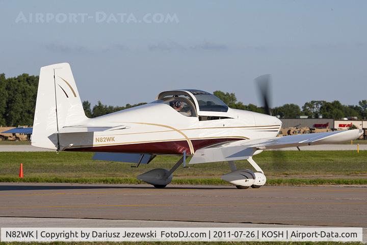 N82WK, 2004 Vans RV-6A C/N 60532, RV-6A CN 60532, N82WK