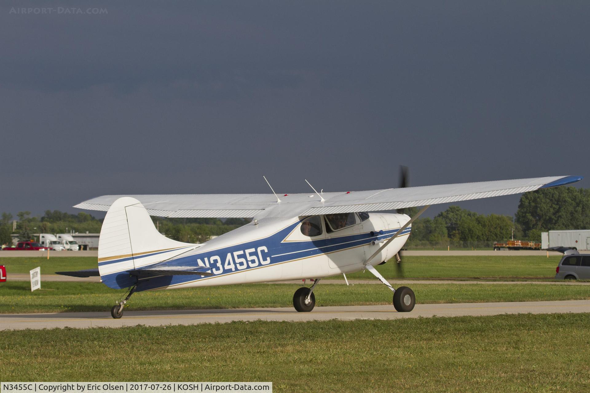 N3455C, 1954 Cessna 170B C/N 26498, Cessna at Airventure