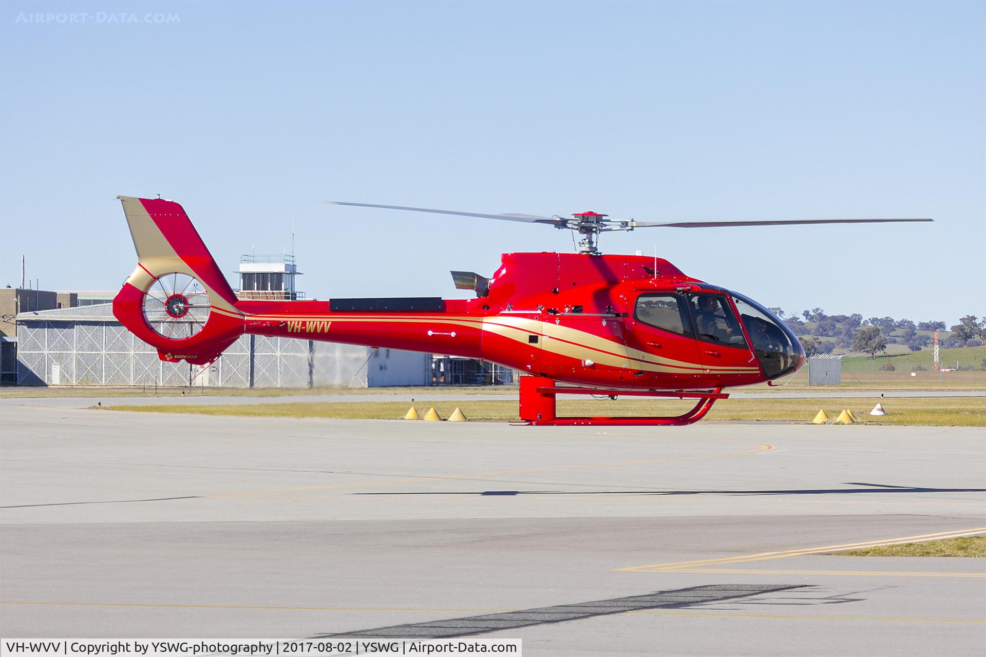 VH-WVV, 2015 Airbus Helicopters EC-130T-2 C/N 8103, Microflite (VH-WVV) Airbus Helicopters EC130 T2 at Wagga Wagga Airport