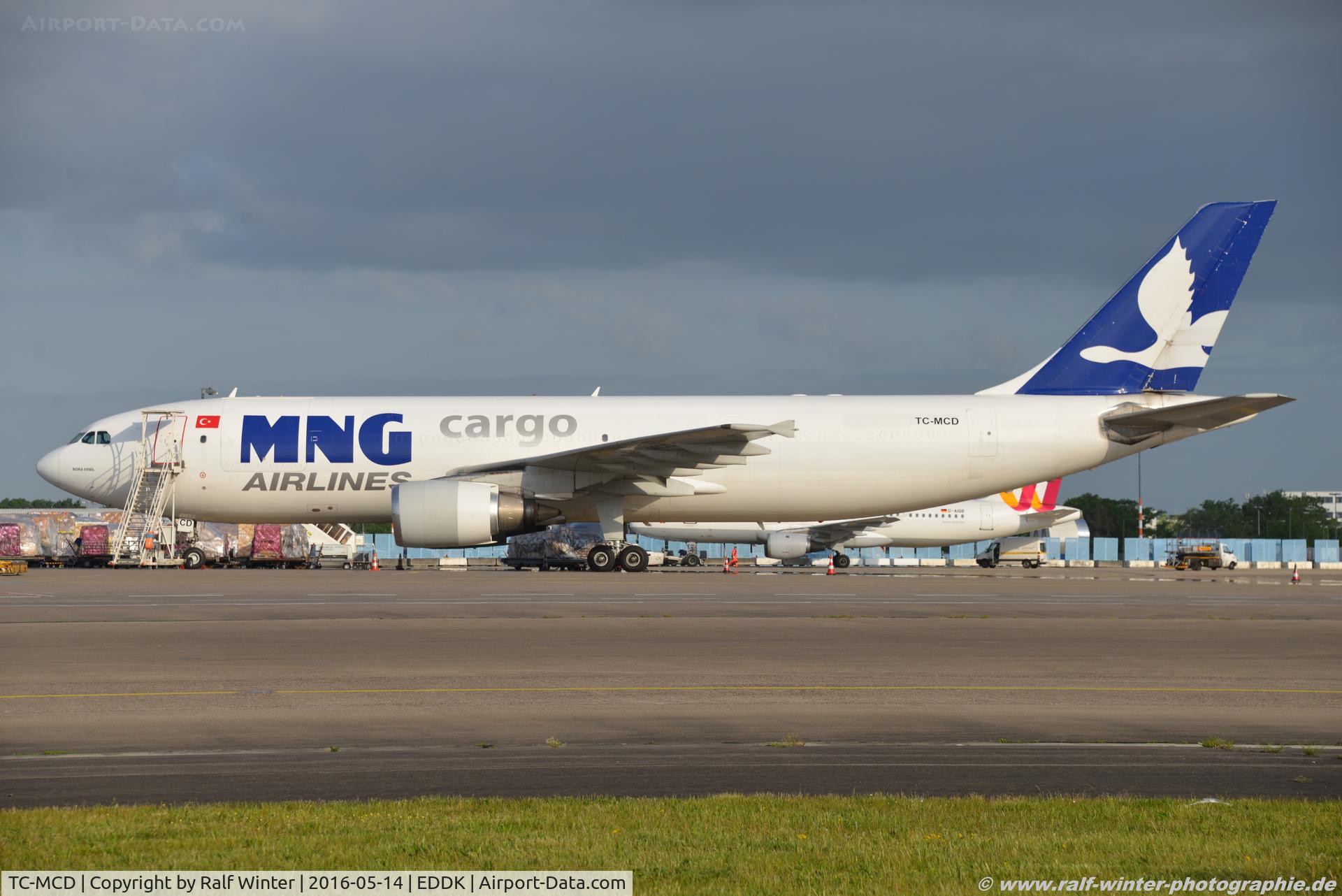 TC-MCD, 1989 Airbus A300F4-605R C/N 521, Airbus A300-605RF - MB MNB MNG Airlines - 521 - TC-MCD - 14.05.2016 - CGN