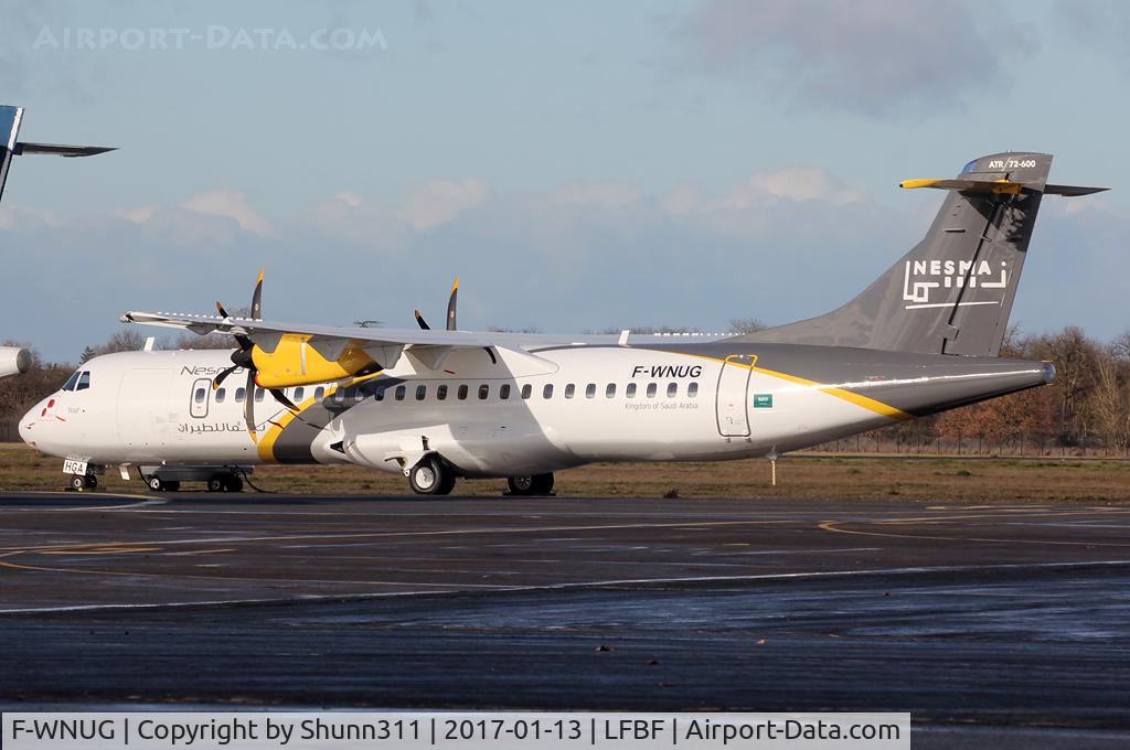 F-WNUG, 2016 ATR 72-600 (72-212A) C/N 1371, C/n 1371 - To be HZ-HGA
