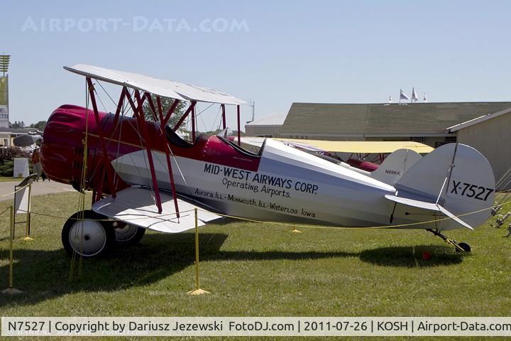 N7527, 1928 Waco CTO C/N A-33, Waco CTO CN A-33, NX7527