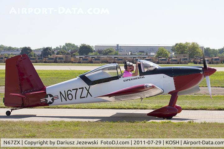 N67ZX, 2007 Vans RV-7 C/N 70416, RV-7 CN 70416, N67ZX
