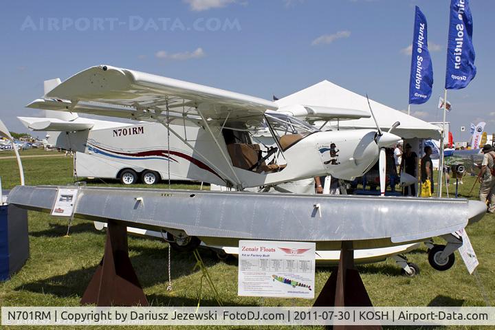 N701RM, 2007 Zenair STOL CH-701 C/N 7-6610, Zenair CH-701 STOL CN 7-6610, N701RM