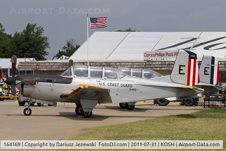 164169, Beech T-34C Turbo Mentor C/N GL-349, T-34C Turbo Mentor 164169 E CoNA from TAW-5 NAS Whiting Field, FL