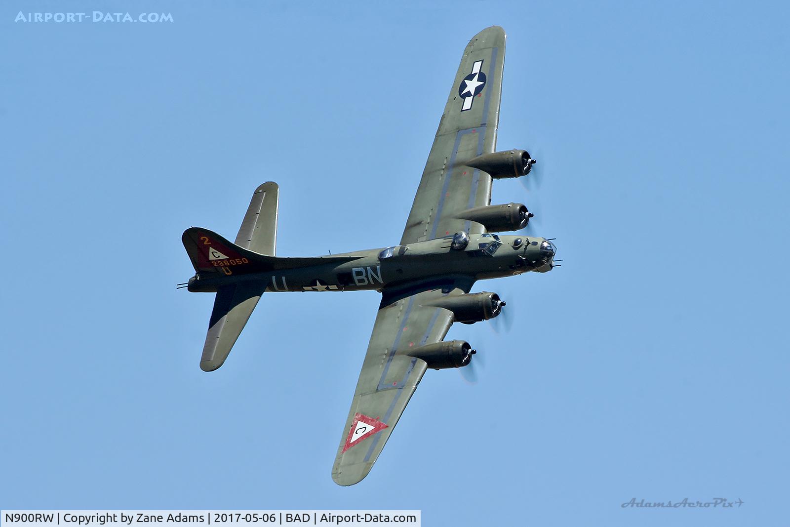 N900RW, 1944 Boeing B-17G Flying Fortress C/N 8627, Barksdale AFB 2017 Defenders of Liberty Airshow