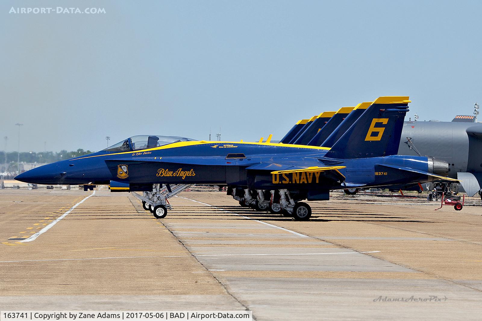 163741, 1989 McDonnell Douglas F/A-18C Hornet C/N 0812/C100, Barksdale AFB 2017 Defenders of Liberty Airshow