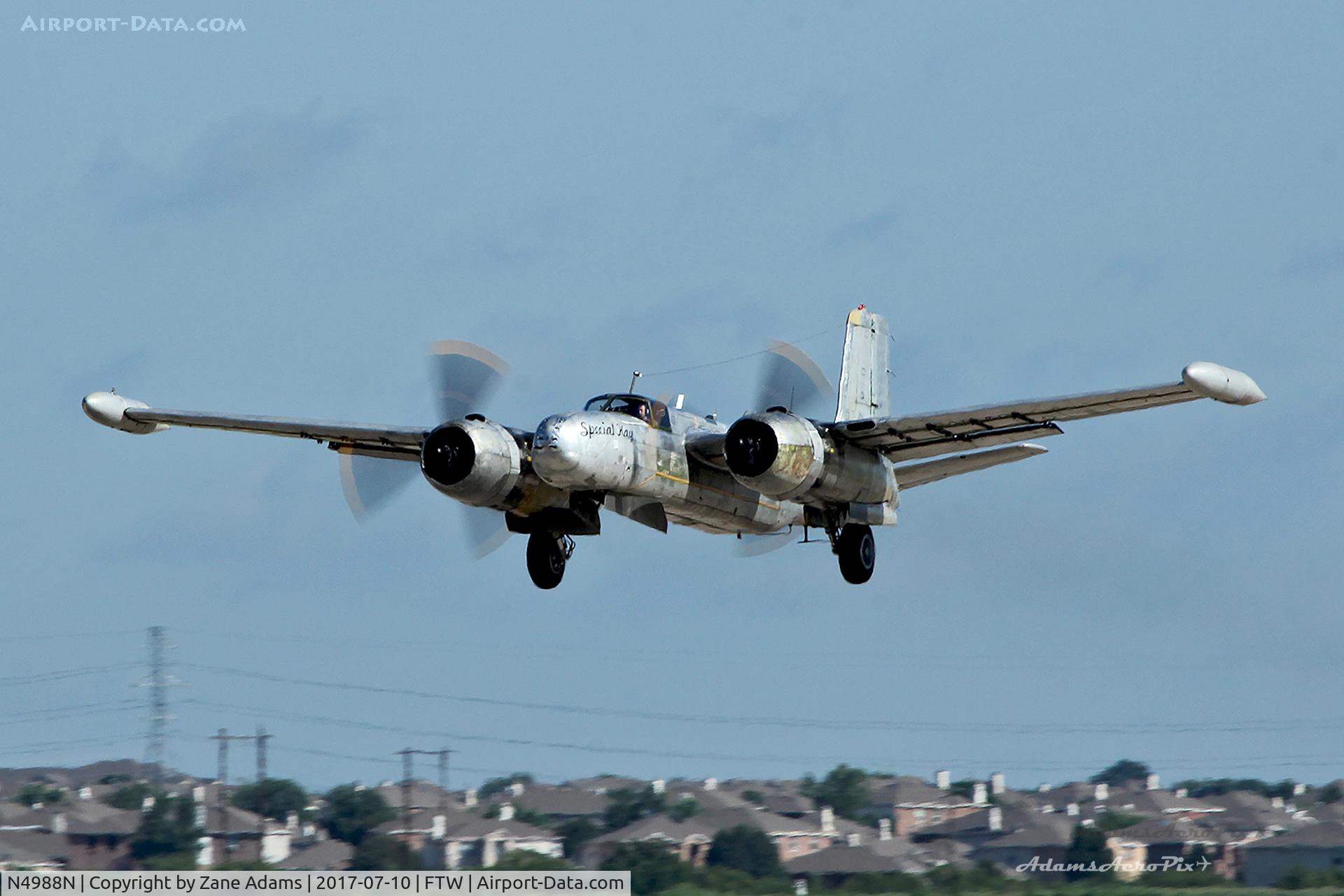 N4988N, 1964 Douglas-On Mark B-26K Counter Invader C/N 27477 (was 44-34198), B-26K 