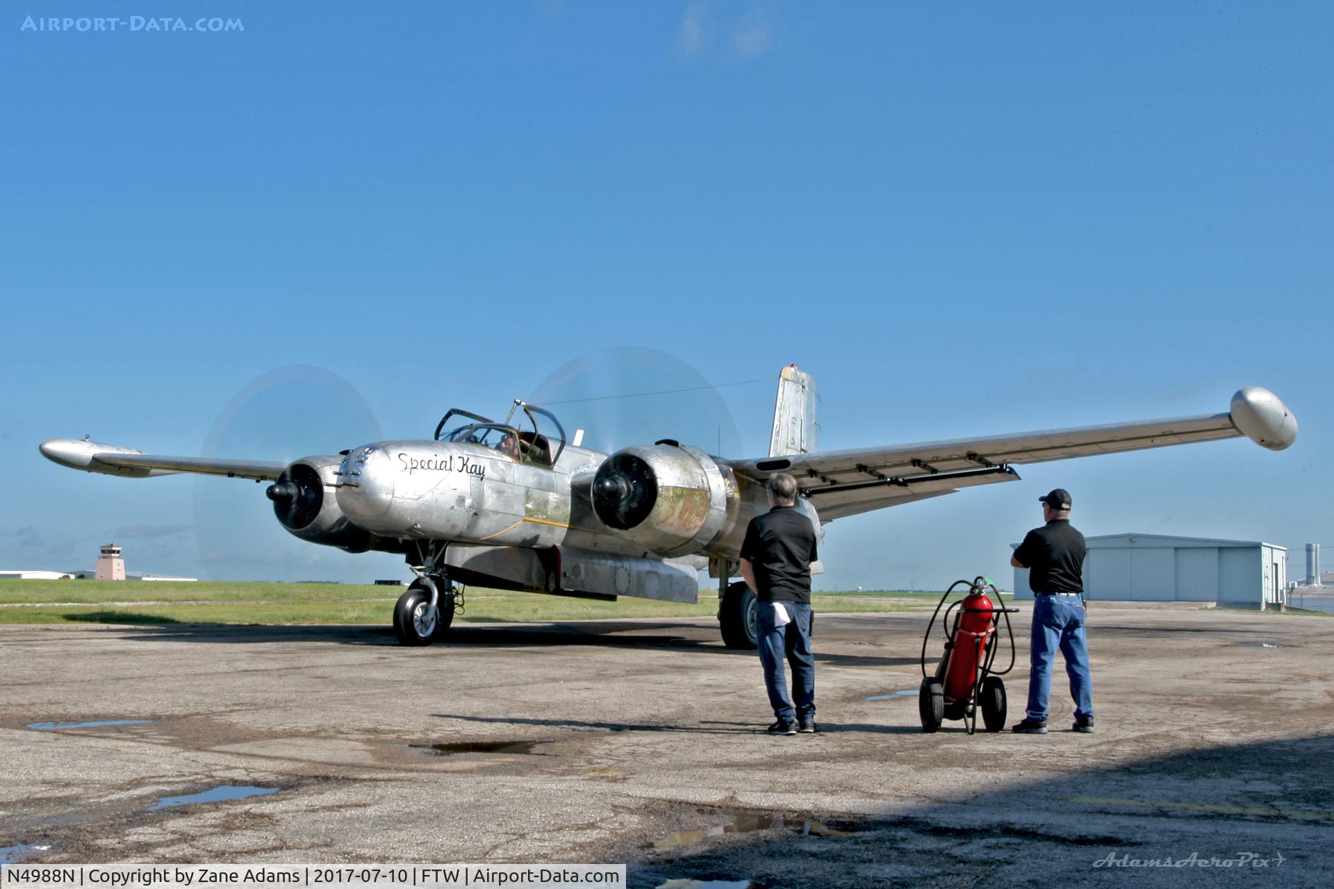 N4988N, 1964 Douglas-On Mark B-26K Counter Invader C/N 27477 (was 44-34198), B-26K 