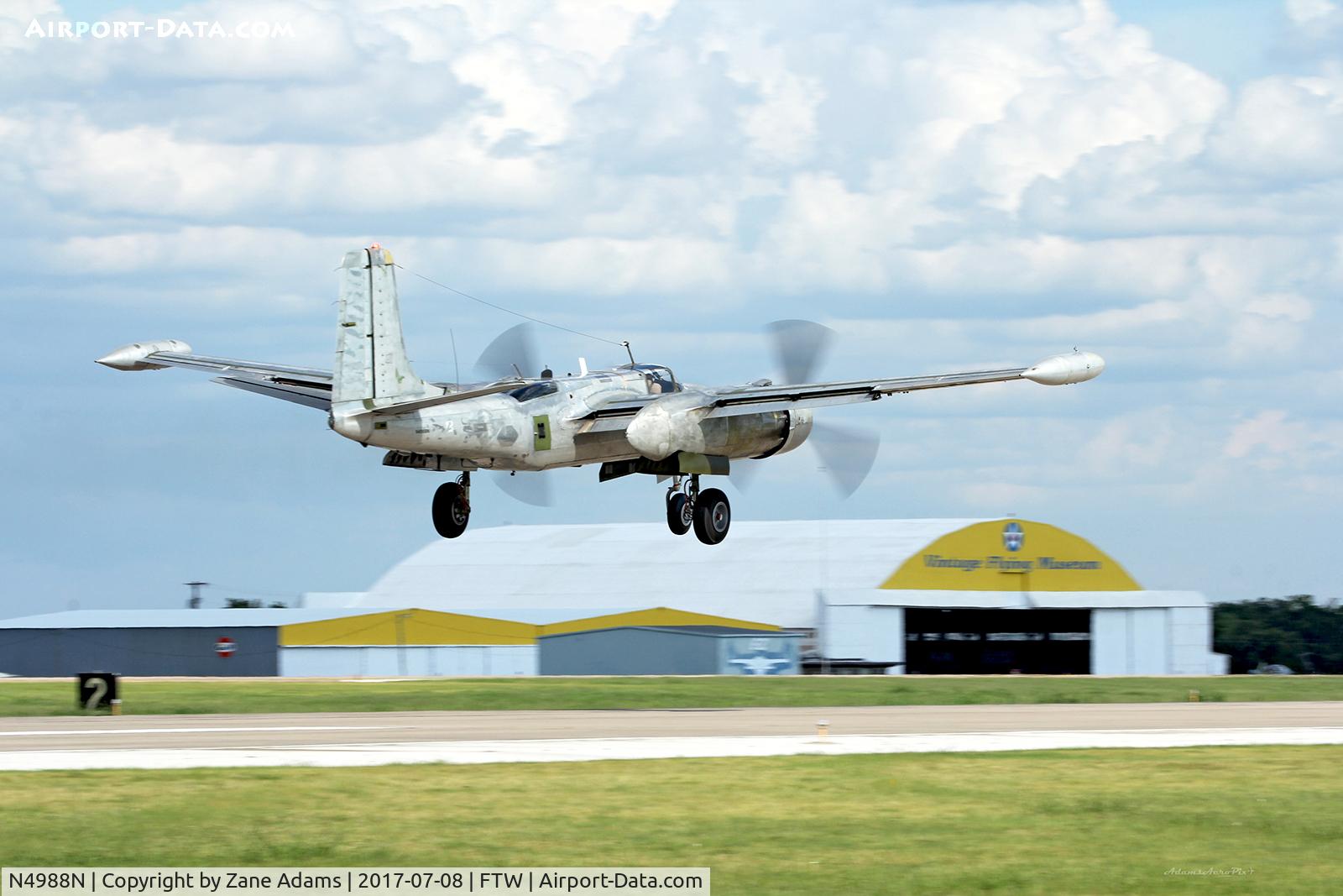 N4988N, 1964 Douglas-On Mark B-26K Counter Invader C/N 27477 (was 44-34198), B-26K 