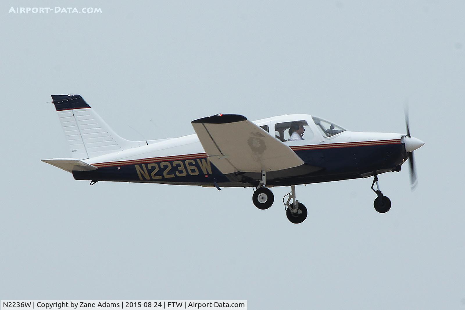 N2236W, 1979 Piper PA-28-161 Cherokee Warrior II C/N 28-7916337, At Meacham Field - Fort Worth, TX