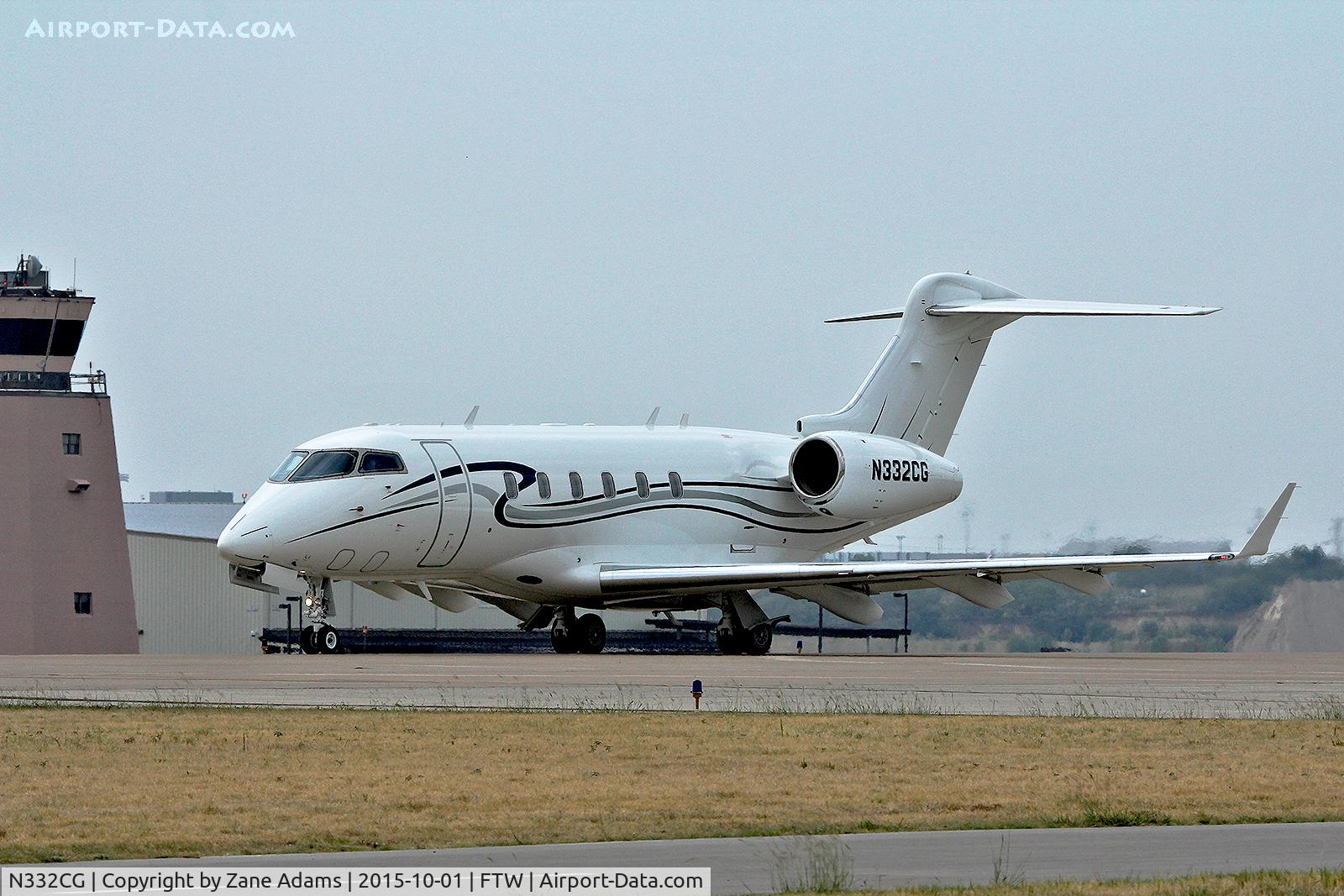 N332CG, 2011 Bombardier Challenger 300 (BD-100-1A10) C/N 20322, At Meacham Field - Fort Worth, TX