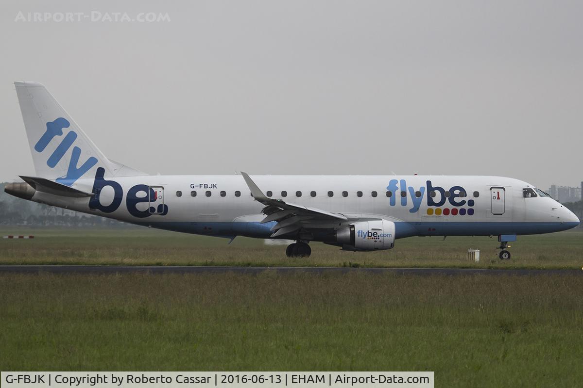 G-FBJK, 2012 Embraer 175STD (ERJ-170-200) C/N 17000359, Schiphol