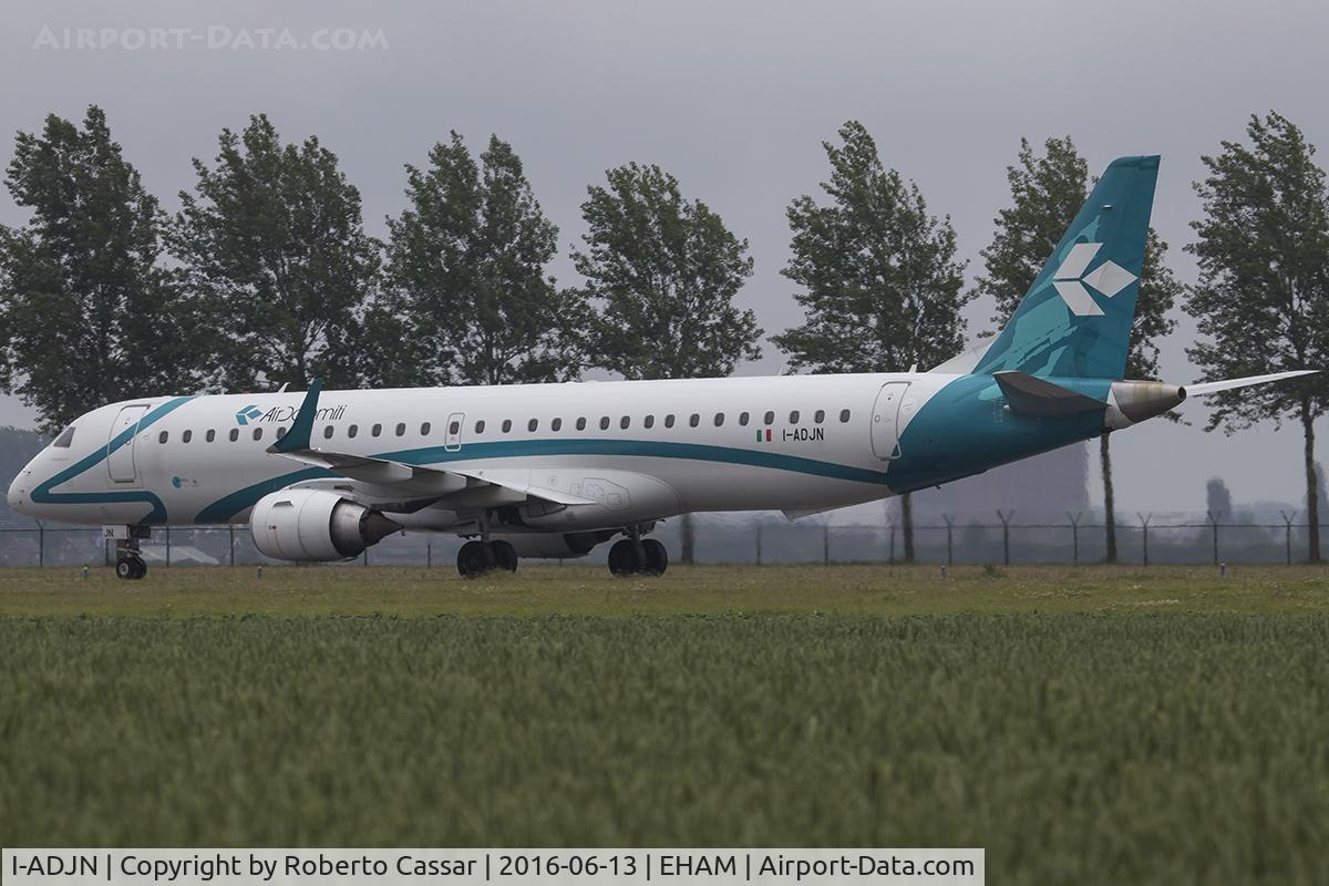 I-ADJN, 2009 Embraer 195LR (ERJ-190-200LR) C/N 19000270, Schiphol