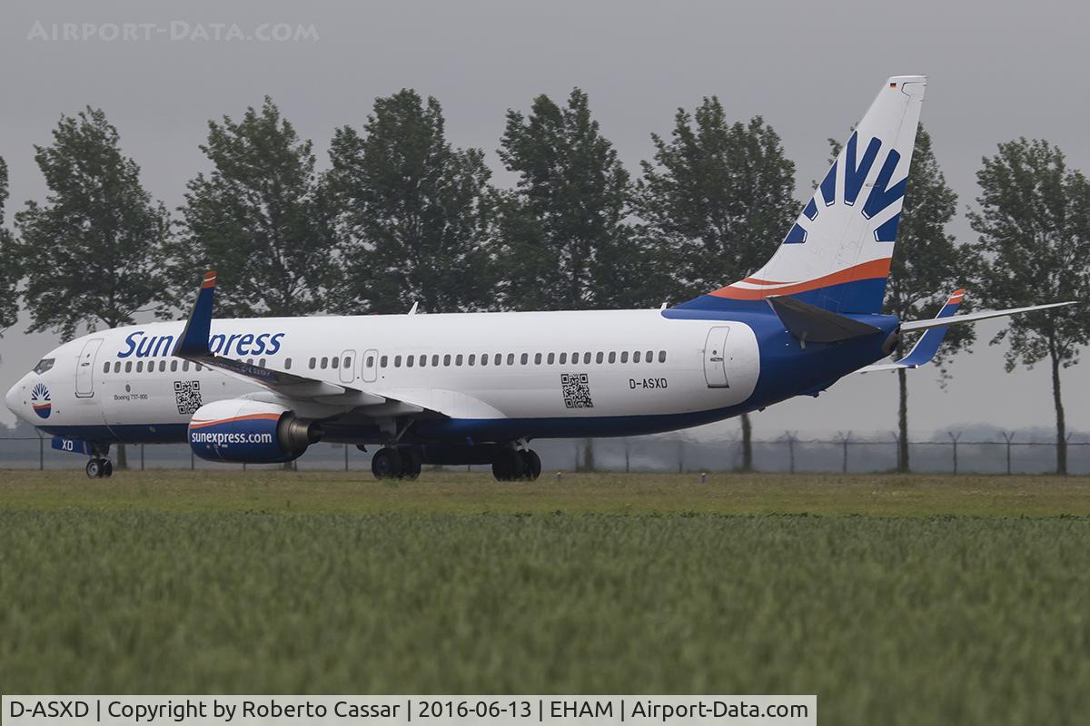 D-ASXD, 2004 Boeing 737-8AS C/N 33562, Schiphol