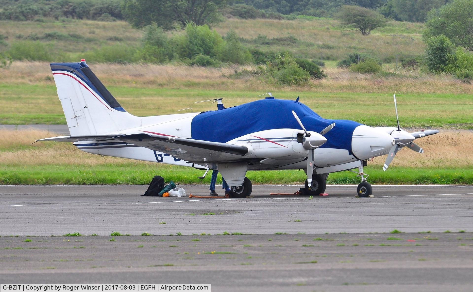 G-BZIT, 1964 Beech 95-B55 Baron Baron C/N TC-564, Visiting Baron.