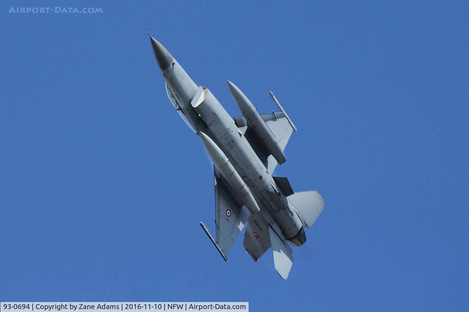93-0694, TAI (Turkish Aerospace Industries) F-16DJ Fighting Falcon C/N HD-4, Turkish F-16 - NAS Fort Worth