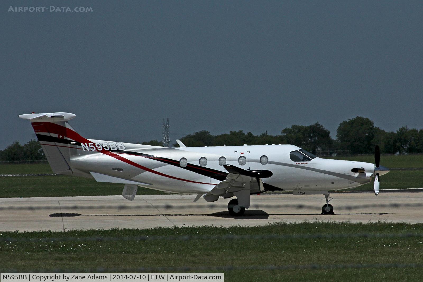 N595BB, 2007 Hawker Beechcraft Corp G58 Baron C/N TH-2192, At Meacham Field - Fort Worth, TX