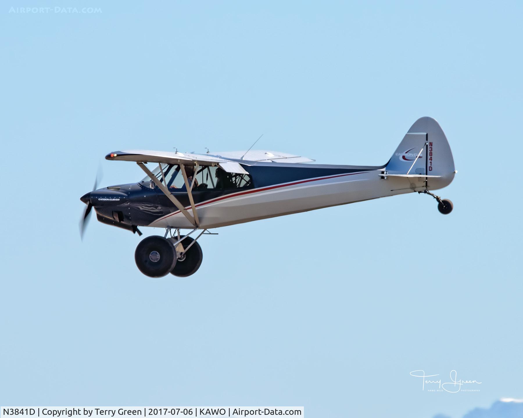 N3841D, 2017 Cub Crafters Carbon Cub EX2 C/N CCK-1865-1013, KAWO