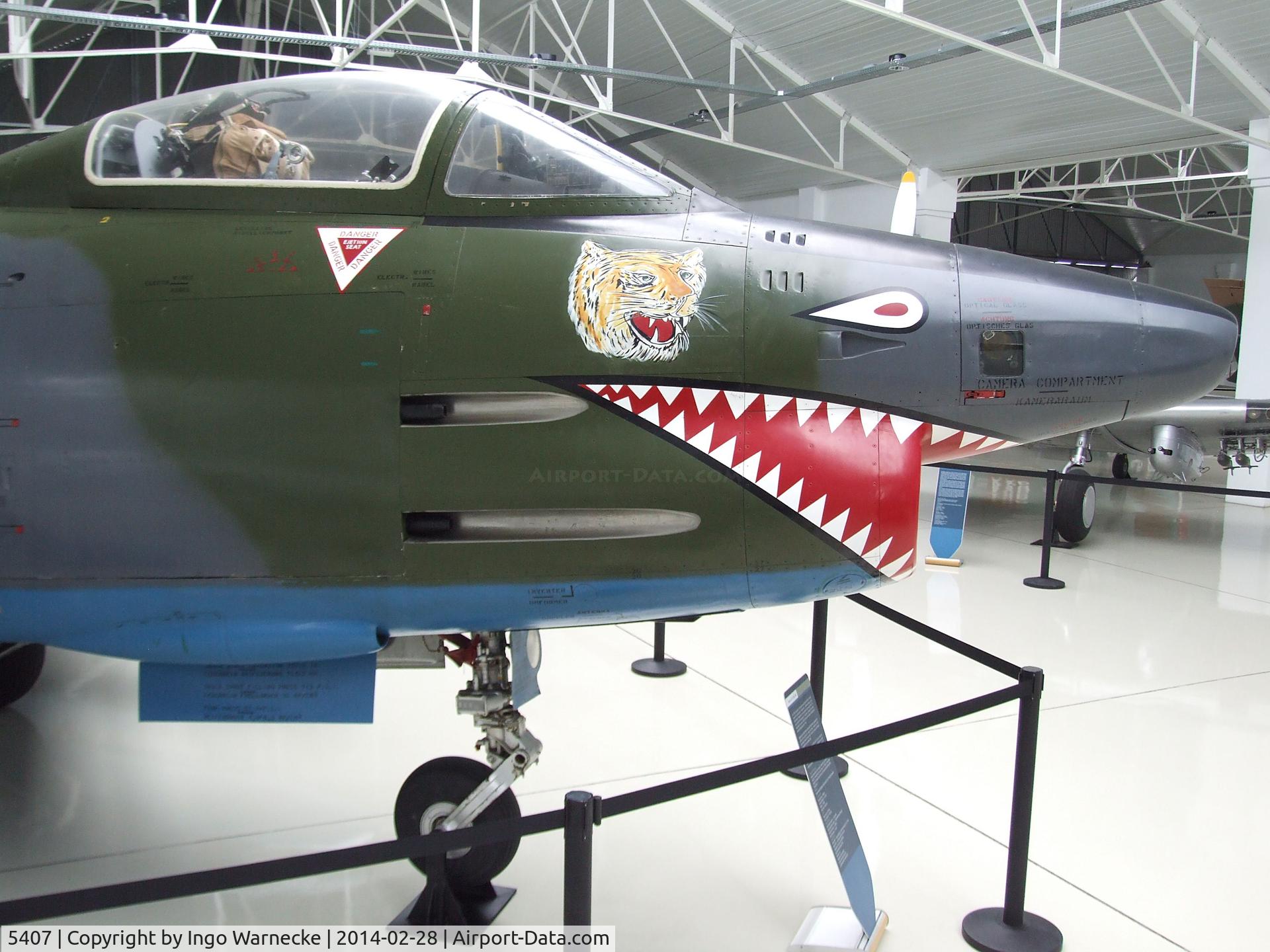 5407, Fiat G-91R/4 C/N 91-4-0132, FIAT G.91R/4 at the Museu do Ar, Sintra